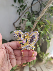 Zari mukut for laddu gopal ji (ML-11) - Bell bottom