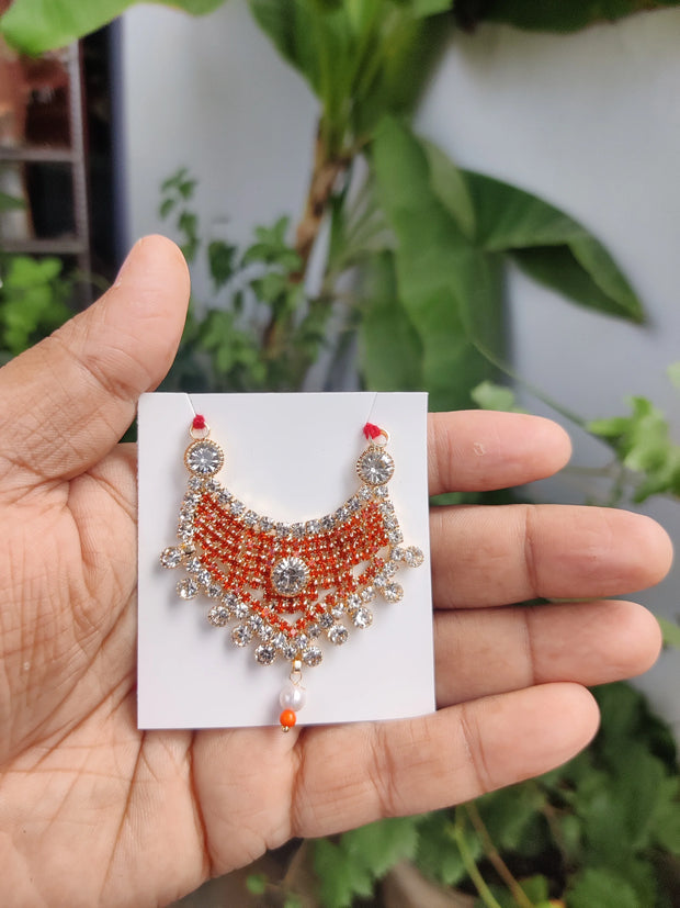 ladoo gopal mala suitable for 0-7no. (KH-076) - Bell bottom