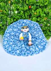 Summer heart print cotton dress for laddu gopal ji pack of 3