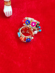 ladoo gopal muli flower kangan suitable for 0-7 no size (KH005) - Bell bottom