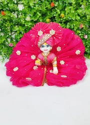 Summer lehanga net dress for laddu gopal ji