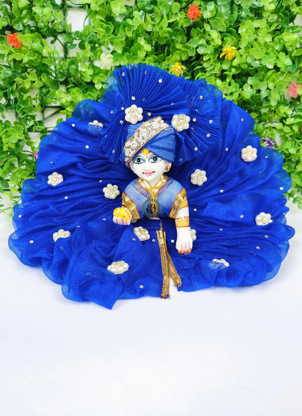 Summer lehanga net dress for laddu gopal ji