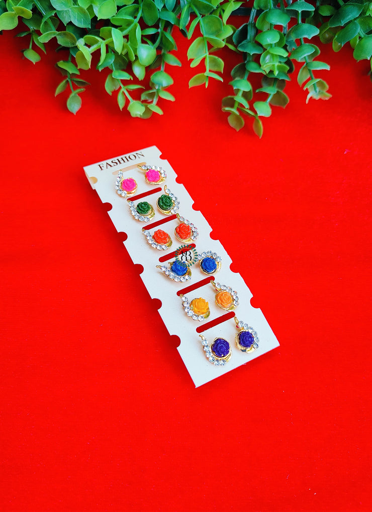 Earrings for laddu gopal ji (1 jodi) RANDOM COLOR
