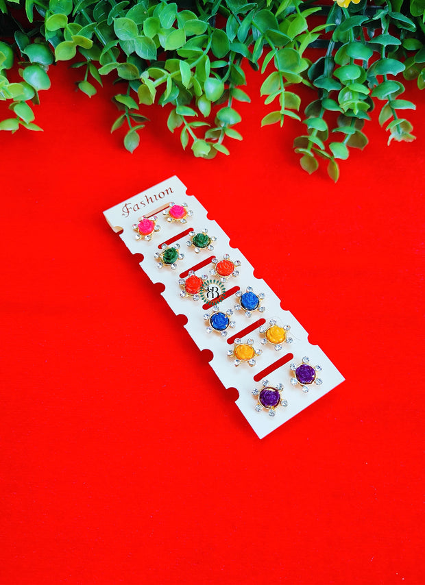 Earrings for laddu gopal ji (1 jodi) RANDOM COLOR