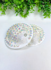 Fancy white cap for laddu gopal ji suitable for ( 4-6 ) NUMBER