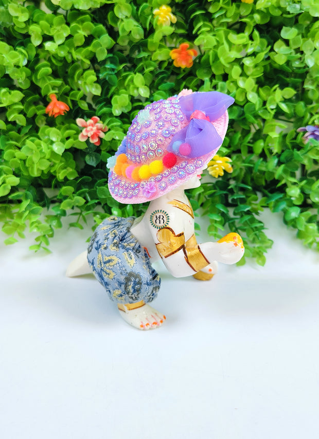 Fancy cap for laddu gopal ji suitable for ( 2-6 ) NUMBER