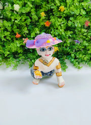 Fancy cap for laddu gopal ji suitable for ( 2-6 ) NUMBER